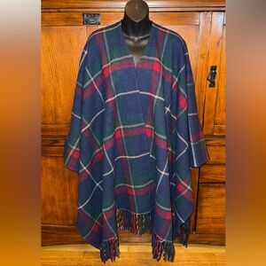 Vintage Pendleton Poncho/Cape
